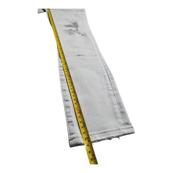 NWT Abercrombie & Fitch Simone‎ High Rise Ankle Jeans Sz 24 Green Cotton - Picture 7 of 10